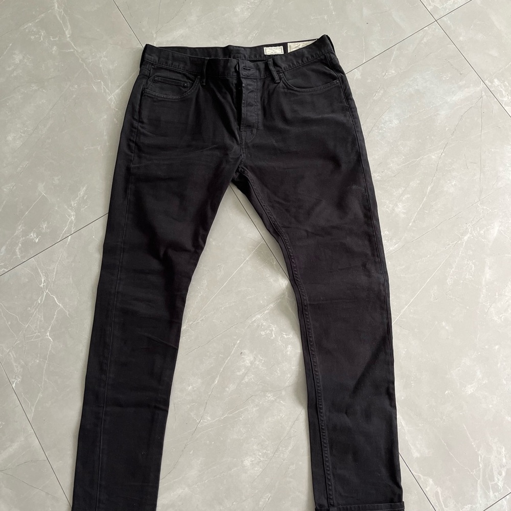 jeans alls saints cigarrete  black 32 New !!